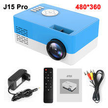 Load image into Gallery viewer, J15 Mini Projector Home HD Children Entertainment Portable Video Projector