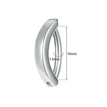 Load image into Gallery viewer, Simple Complex Stainless Steel Glossy Unisex Navel Stud Navel Buckle