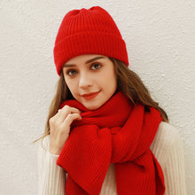 Load image into Gallery viewer, Solid Color Knitted Hat Children's Autumn and Winter New Korean Knitted Hat Students All-Match Dome Woolen Cap Beanie Hat Tide