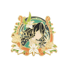 Load image into Gallery viewer, Cartoon Anime Game Derivative Golden M Badge Original God Brooch Sweet Rain Wendi Eye of God Carved Sunny Brooch