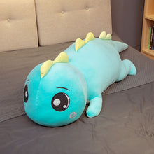 Load image into Gallery viewer, Big Eye Dinosaur Pillow Plush Toy Large Size to Sleep with Increased Dinosaur Doll Doll Ragdoll