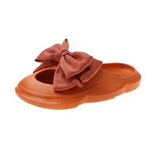 Load image into Gallery viewer, Hole Shoes Women's Bow Spring and Summer Thick Bottom All-Match Closed Toe Sandals