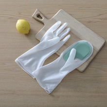 Load image into Gallery viewer, Dishwashing Household Gloves Non-Slip Heatproof Wear-Resistant Kitchen Rubber Rubber Gloves