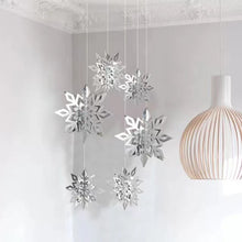 Load image into Gallery viewer, Wensheng Christmas Snowflake Christmas Decorations Three-Dimensional Snowflake Ornaments