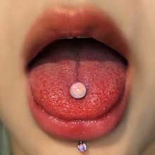 Load image into Gallery viewer, Tongue Pin Hot Girl Titanium Steel Personality Tongue Ring Piercing Jewelry High Quality