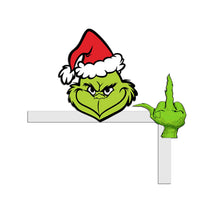 Load image into Gallery viewer, Christmas Green Miracle Fighter Corner Decoration Wooden Door Corner Decoration Home Decoration