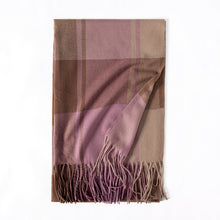 Load image into Gallery viewer, Artificial Cashmere Scarf 2023 New Winter Women's Shawl Thickened Warm Fringe Bib
