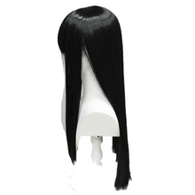 Load image into Gallery viewer, Lycoris Recoil Lico Les Raisins Well above Linai Cos Wig Anime Long Black Straight Hair