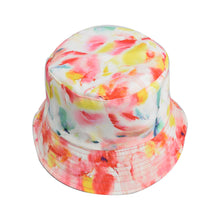 Load image into Gallery viewer, Unisex Reservible Tie Dye Print Boonie Bucket Hat Cap Brim Outdoor Sun Safari Camping Fishing