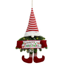Load image into Gallery viewer, Christmas Decoration Supplies Garland Long Legs Faceless Elderly Pendant