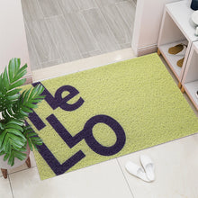 Load image into Gallery viewer, Porch Creative Design Door Mat Carpet PVC Anti-slip Mat Silk Loop Can Be Cut Custom Home Mat Carpet Small Size Entrance Door Mat