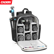 Load image into Gallery viewer, Professional Photography Bag Outdoor Waterproof Dustproof Camera Bag Large Capacity Travel Backpack
