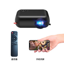 Load image into Gallery viewer, Factory A10 Mini Projector Home Portable Outdoor Same Screen with Mobile Phone Projector HD 1080P Wholesale