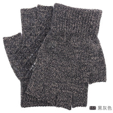 Load image into Gallery viewer, Winter Knitting Wool Leakage Finger Gloves Fleece Lined Padded Warm Keeping Cold-Proof Household