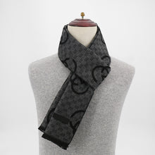 Load image into Gallery viewer, Men's New Winter Autumn and Winter Cashmere Business Jacquard Plaid Korean Foreign Trade Scarf Men