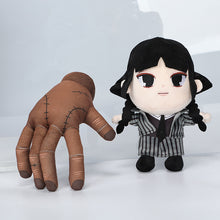 Load image into Gallery viewer, Cross-Border Hot Selling Wednesday Addams Doll Wednesday Adams Episode Peripheral Plush Toy