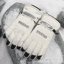 Load image into Gallery viewer, Ski Gloves Windproof Non-Slip Velvet Thickening Touch Screen Cycling Warm Five Finger Gloves