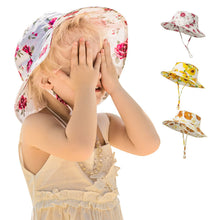 Load image into Gallery viewer, Children's Bucket Hat Sun Protection Babies' Beach Baby Sunhat