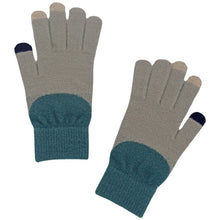 Load image into Gallery viewer, Warm Gloves Winter Touch Screen Velvet Mink Fur Cold-Proof Gloves Color Contrast Patchwork