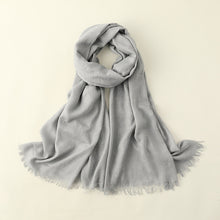 Load image into Gallery viewer, Cotton and Linen Scarf Women's Artistic Sunscreen Scarf Small Scarf Beach Long Scarf Wholesale Japanese Scarf