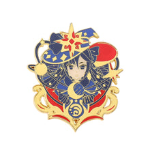 Load image into Gallery viewer, Cartoon Anime Game Derivative Golden M Badge Original God Brooch Sweet Rain Wendi Eye of God Carved Sunny Brooch