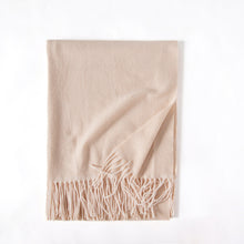 Load image into Gallery viewer, Solid Color Wave Light Striped New Scarf Women's Winter Fresh Sweet Macaron Monochrome Mid-Length