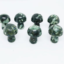 Load image into Gallery viewer, 5PCs Natural Crystal Agate Mushroom 2cm Mini Small Mushroom Crystal Crafts Micro Landscape Ornaments Decorations