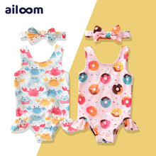 Load image into Gallery viewer, Baby's Swimsuit Siamese Swim Wear for Kids