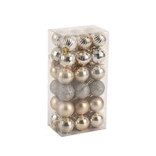 Load image into Gallery viewer, Christmas Ball Set 4cm Christmas Decorations Christmas Tree Ornament Ball Special-Shaped Balls