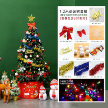 Load image into Gallery viewer, Christmas Tree Set 1.5, 1.8, 2.1M Shopping Mall Home Luminous Christmas Decoration Christmas Tree Set