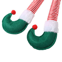 Load image into Gallery viewer, Christmas Elf Leg Santa Claus Leg Car Leg Pendant Christmas Decorations Christmas Daily Necessities