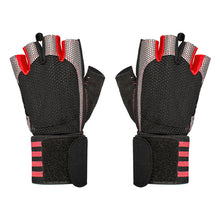 Load image into Gallery viewer, New Fitness Half-Finger Gloves for Riding Breathable Not Easy to Slide Lengthened Wrist Strap