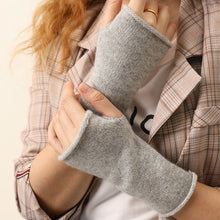 Load image into Gallery viewer, Double-Layer Dual-Use Touch Screen Gloves Winter Full Finger Five Finger Two-Piece Set One-Click Hair Generation Knitted Gloves for Women