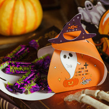 Load image into Gallery viewer, 10PCs Halloween Candy Box Baking Cookies Ghost Paper Box Festival Party Decorative Gift Packaging Box