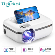 Load image into Gallery viewer, Rd852 Mini Projector Home HD Wireless Home Theater Mobile Phone 5G Wall Projection Smart Projector