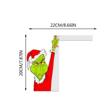 Load image into Gallery viewer, Christmas Green Miracle Fighter Corner Decoration Wooden Door Corner Decoration Home Decoration