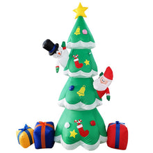 Load image into Gallery viewer, Christmas Inflatable Model Luminous Inflatable Tree Elderly Snowman Inflatable Model Courtyard Holiday Decoration Decoration Props