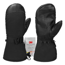 Load image into Gallery viewer, Ski Gloves Raccoon Gloves Five-Finger Cold-Proof Waterproof Windproof Cover Motorcycle