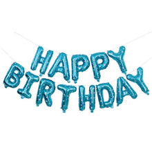 Load image into Gallery viewer, Christmas Hardcover 16-Inch English Birthday Letter Balloon Set Children Full-Year Birthday Decoration Scene Layout Balloon