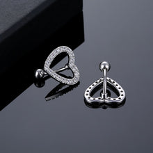 Load image into Gallery viewer, Fashion New Belly Ring Navel Buckle Navel Stud Heart-Shaped Full Inlaid Stone