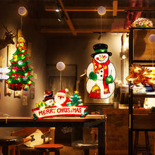 Load image into Gallery viewer, New LED Wall-Mounted Suction Lamp Christmas Shop Window Decorative Lamp Holiday Scene Layout Ambience Light