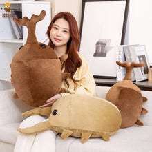 Load image into Gallery viewer, Insect Series Plush Toy Pillow Bug Japanese Rhinoceros Beetle Beetle Giraffe Shovel Large Size Prize Claw
