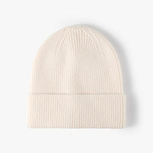 Load image into Gallery viewer, Beanie Hat Women's Autumn and Winter Wild Light Board Show Face Men's Knitted Hat Black Fashionable Warm Woolen Cap Women
