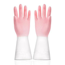 Load image into Gallery viewer, Gloves Rubber Cleaning Gloves Latex Thin NBR Gloves Durable Waterproof Thickened