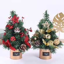 Load image into Gallery viewer, Mini Christmas Tree 30cm Desktop Simulation Plant Office Decoration Christmas Decorations