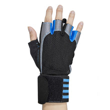 Load image into Gallery viewer, New Fitness Half-Finger Gloves for Riding Breathable Not Easy to Slide Lengthened Wrist Strap