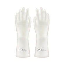 Load image into Gallery viewer, Waterproof Rubber Thin Cleaning Kitchen Durable Latex Laundry Rubber Brush Bowl Household Gloves