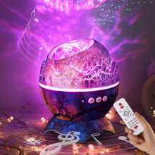 Load image into Gallery viewer, Star Light Galaxy Projection Lamp Led Water Pattern Laser Projector Bedroom Starry Atmosphere Small Night Lamp