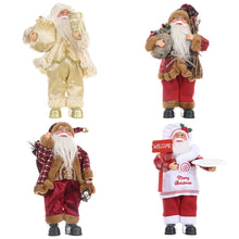 Load image into Gallery viewer, Christmas Decoration Station Santa Doll Decoration Santa Claus Standing Ornament Doll