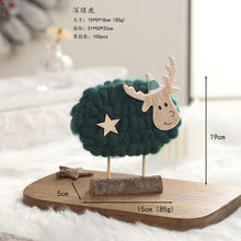 Load image into Gallery viewer, Christmas Gift Decoration Wooden Wool Felt Cute Santa Claus Christmas Tree Desktop Decoration Kids Gift
